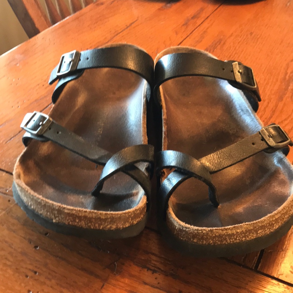 Well loved Birkenstock’s